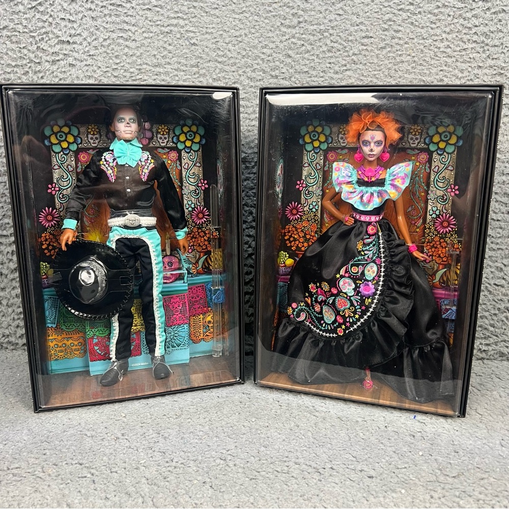 NIB 2024 Mattel Barbie/Ken dia de los muertos Dolls Figures Day Of The Dead